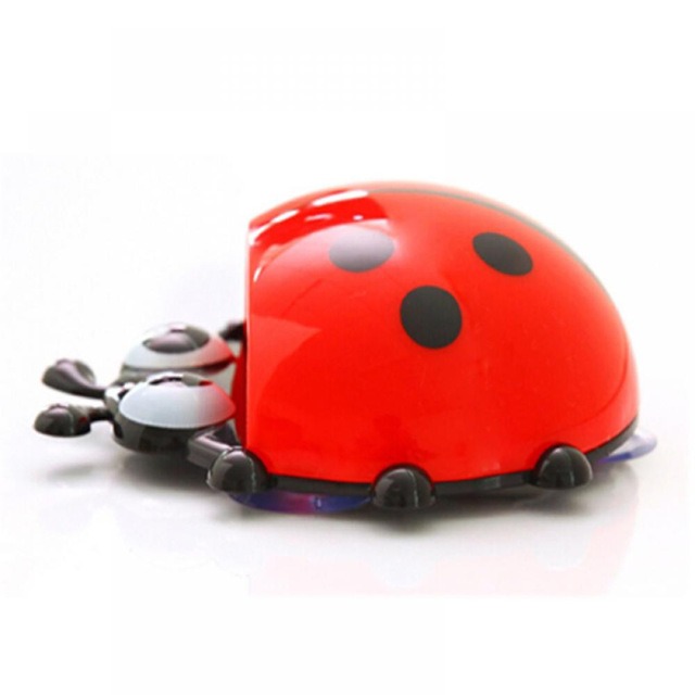 Ladybug Shape Toothbrush Holder 1 pc