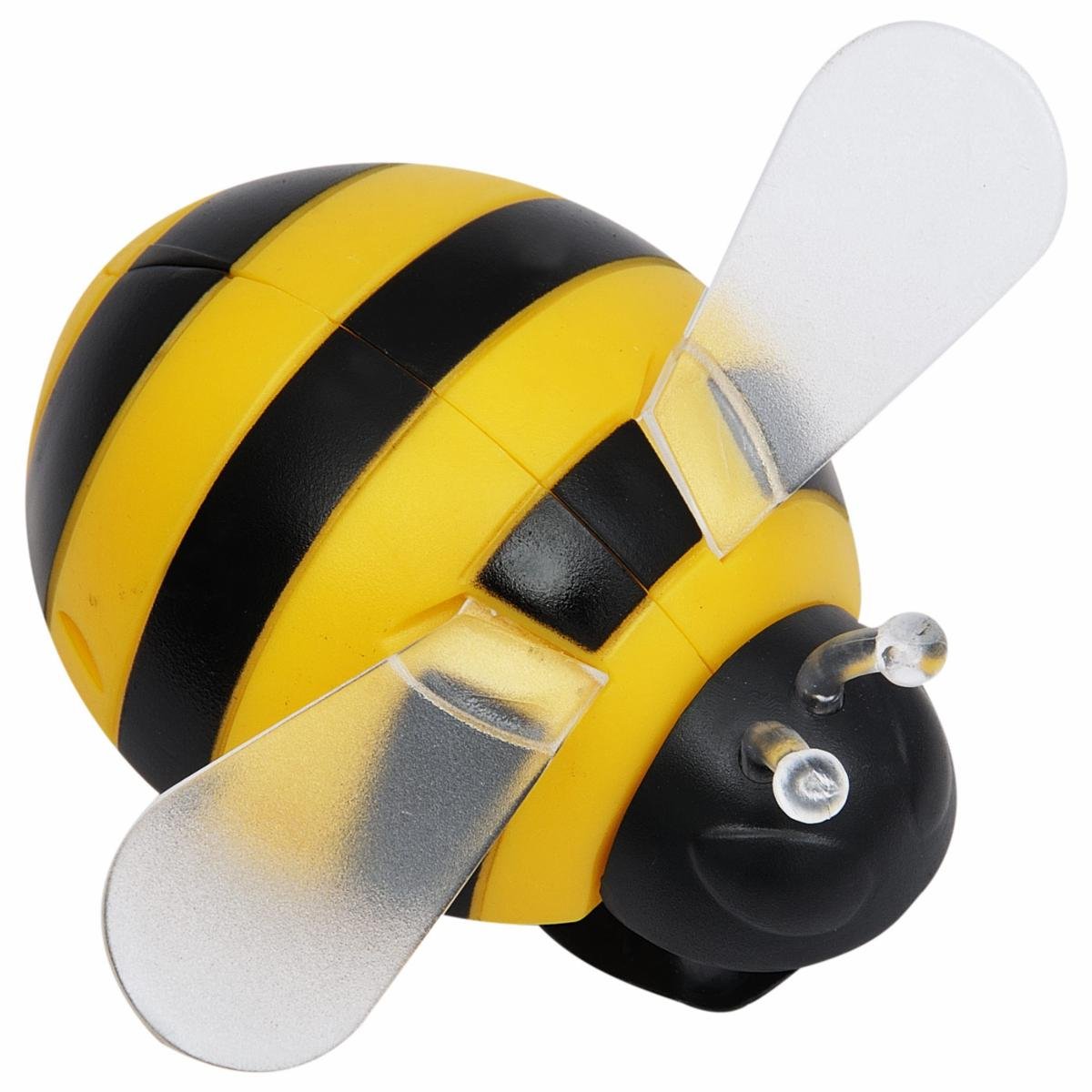 2 Pcs Bumble bee Toothbrush Holder - Easy Lock/Unlock -Black & Yellow